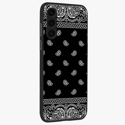 Retro Rebel Threads Glass Case upright view showcasing stylish vintage artwork with bold retro theme.