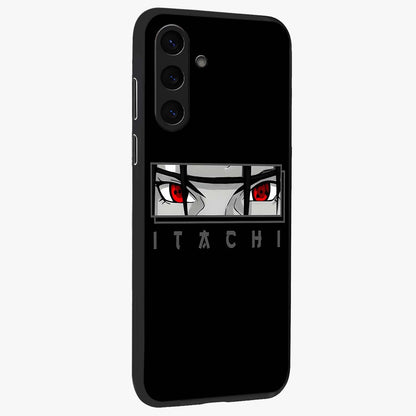 Scarlet Gaze Dominance Glass Case upright view showcasing powerful dramatic artwork with dominant artistic theme.