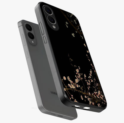 Petal Moon Light With Custom Name Glass Case displayed in angled mockup highlighting delicate petal design with custom name feature.