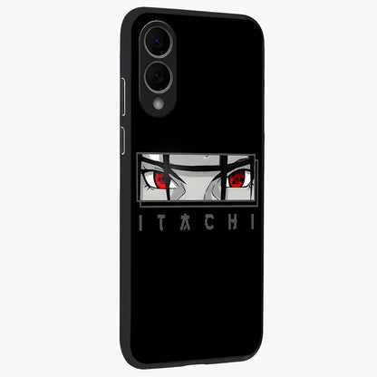 Scarlet Gaze Dominance Glass Case upright view showcasing powerful dramatic artwork with dominant artistic theme.