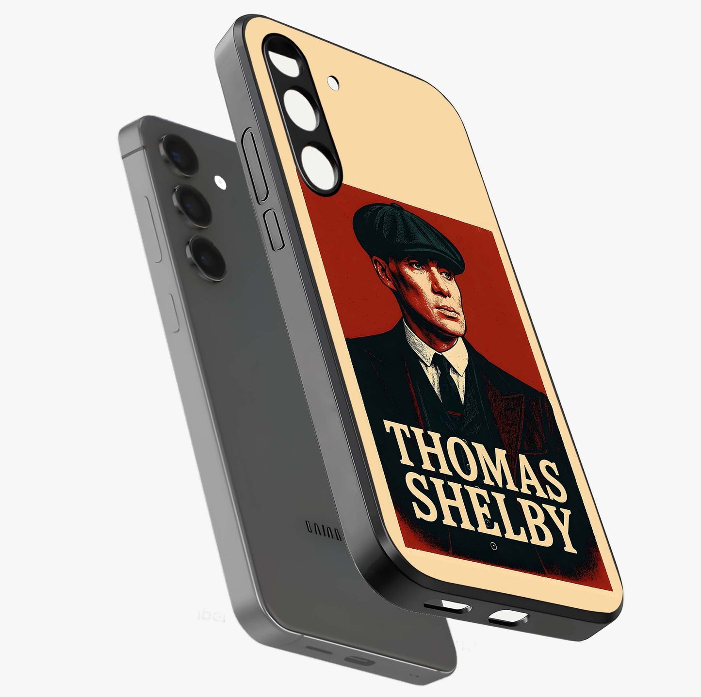 Vintage Mafia Authority Glass Case displayed in angled mockup highlighting powerful retro design with classic gangster aesthetic.