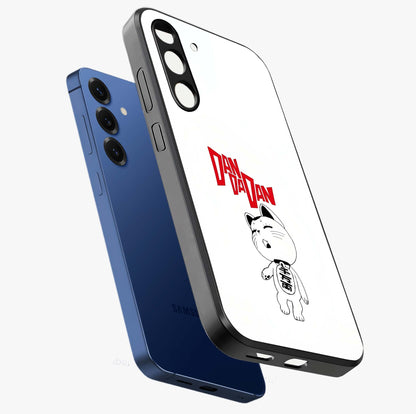 Playful Spirit Charm Glass Case displayed in angled mockup highlighting lively decorative design with playful aesthetic style.