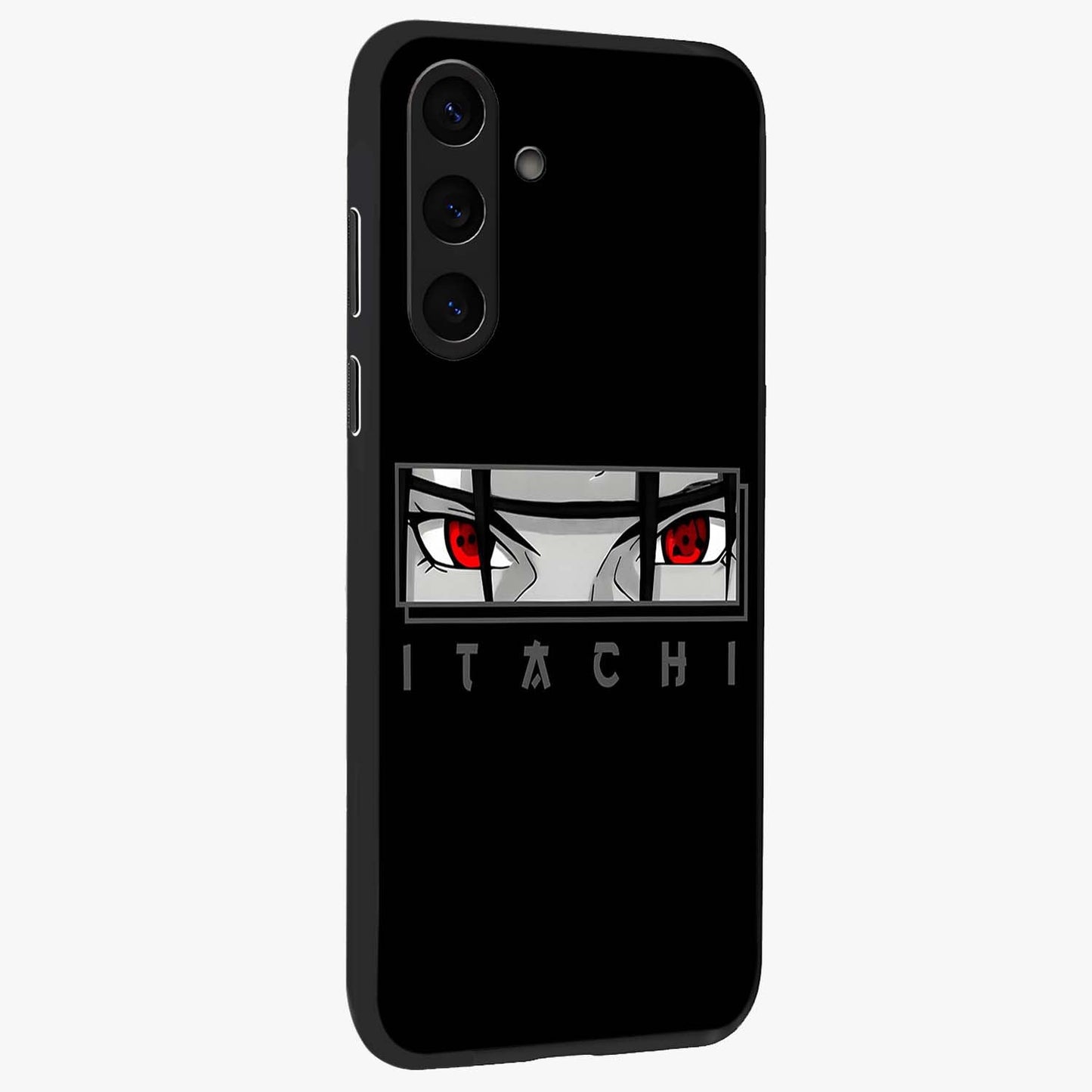 Scarlet Gaze Dominance Glass Case upright view showcasing powerful dramatic artwork with dominant artistic theme.