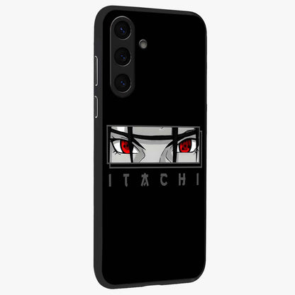 Scarlet Gaze Dominance Glass Case upright view showcasing powerful dramatic artwork with dominant artistic theme.
