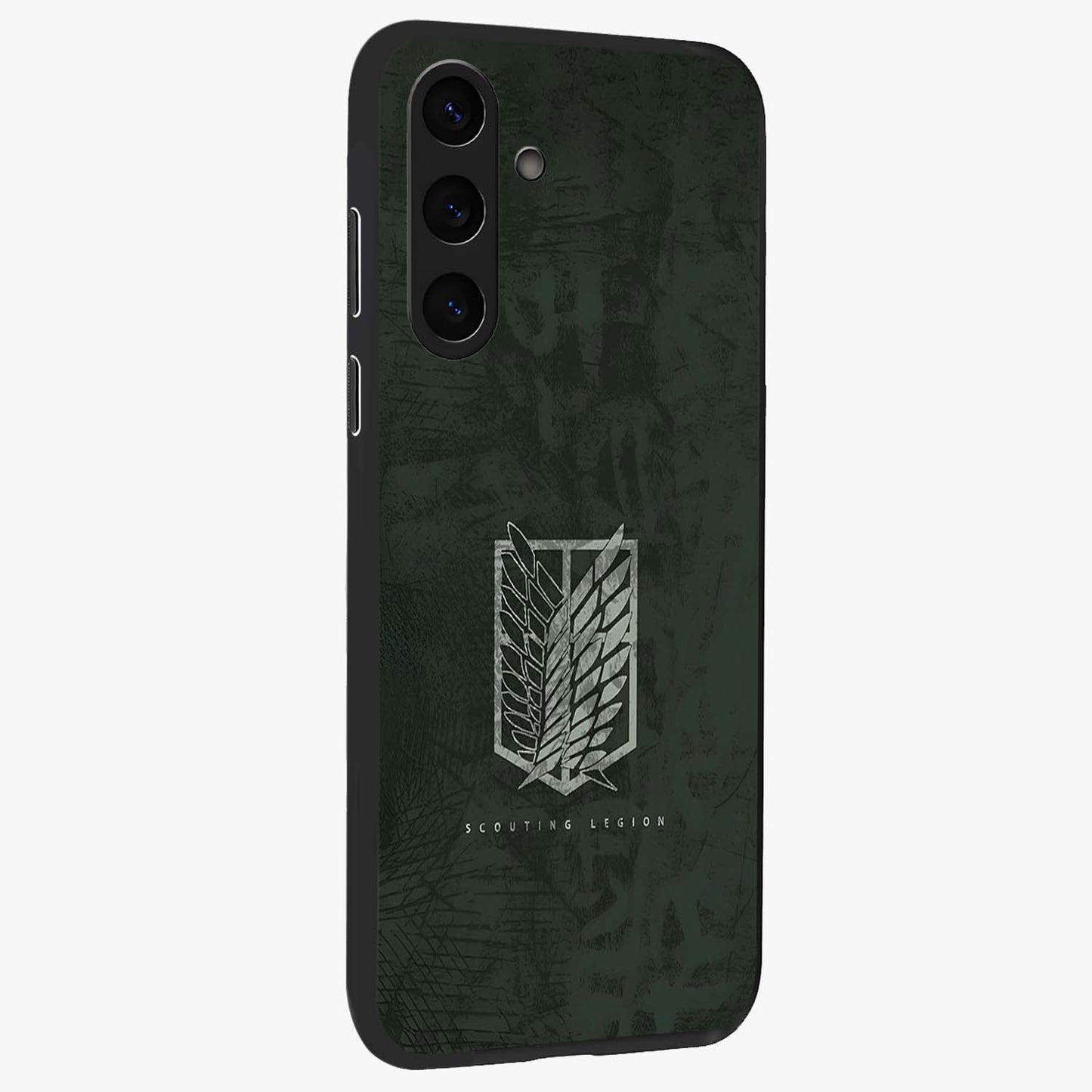 Wings Of Freedom Glass Case upright view showcasing powerful wings artwork with freedom themed design.