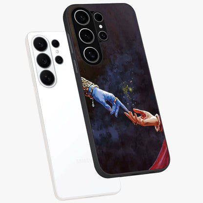 Divine Touch Eternal Glass Case displayed in angled mockup highlighting elegant divine inspired design with calm aesthetic style.