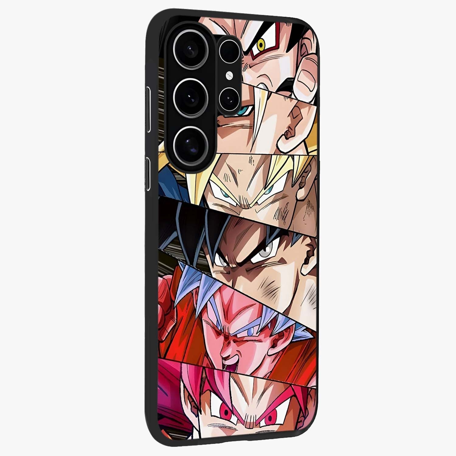 Anime Character Glass Case upright view showcasing expressive anime artwork with bold graphic style.