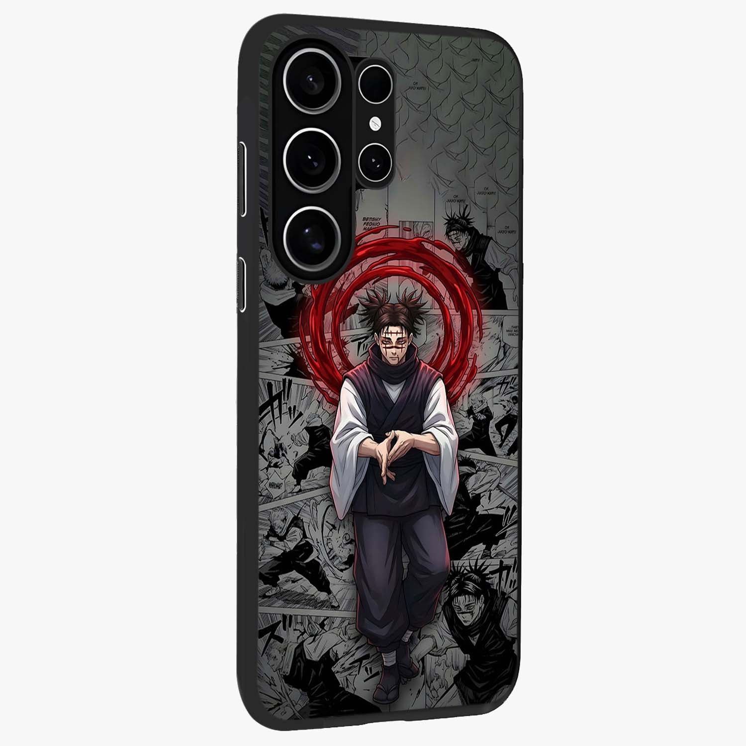 Cursed Ritual Ascension Glass Case upright view showcasing powerful ascension artwork with dark fantasy theme.