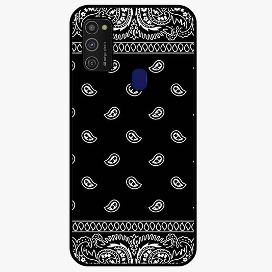 Retro Rebel Threads Glass Case showing flat back view with vintage street style artwork and glossy glass finish.