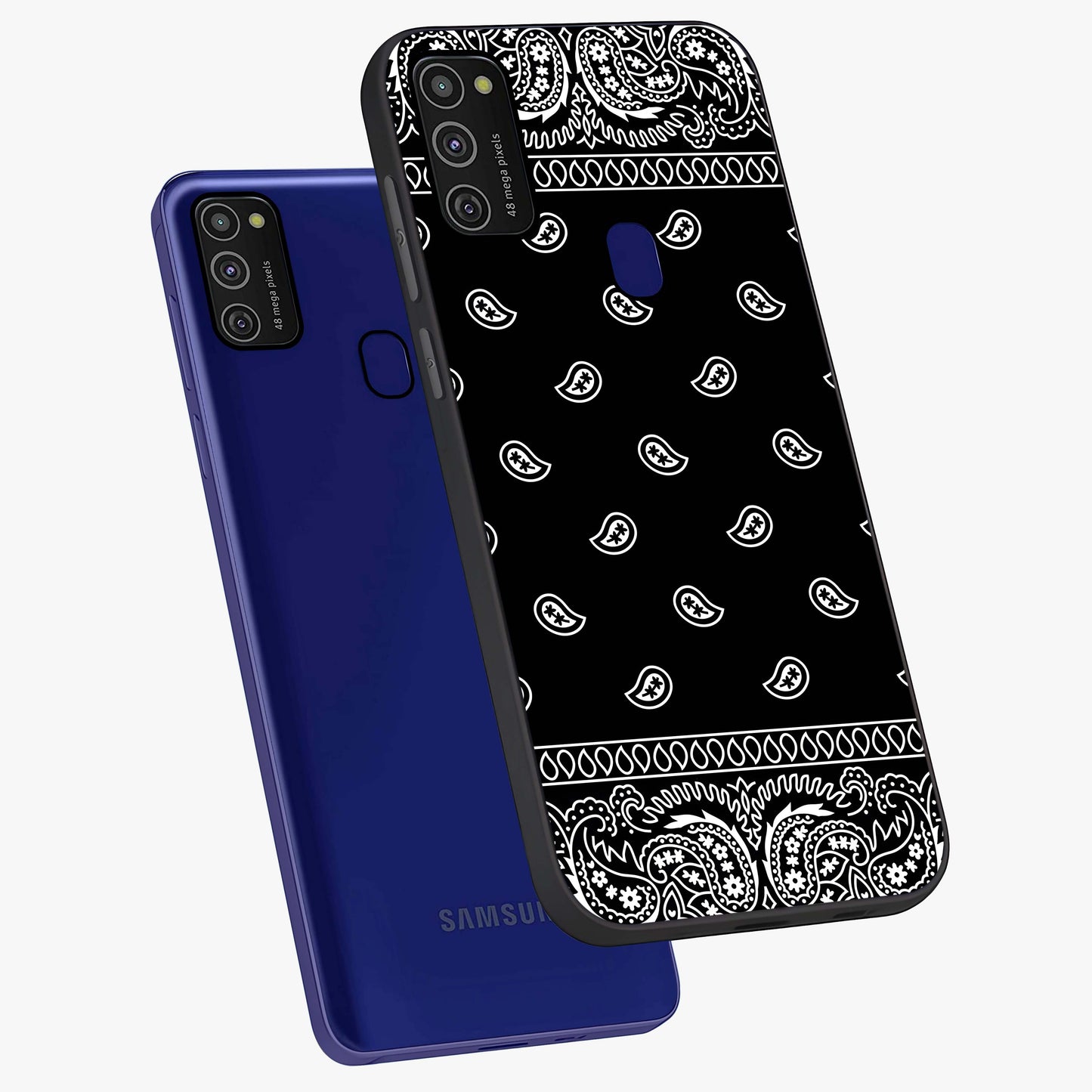 Retro Rebel Threads Glass Case displayed in angled mockup highlighting retro inspired graphic design with rebellious aesthetic.
