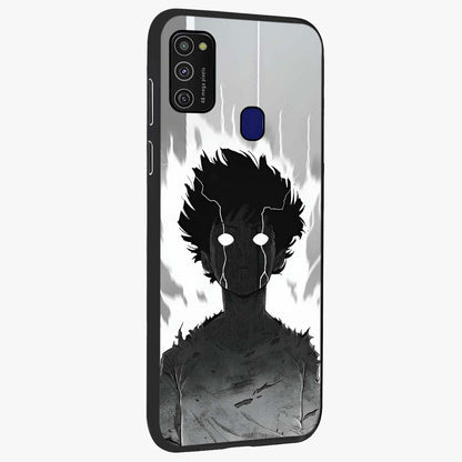 Awakened Inner Rage Glass Case upright view showcasing dramatic artwork with strong expressive aesthetic.