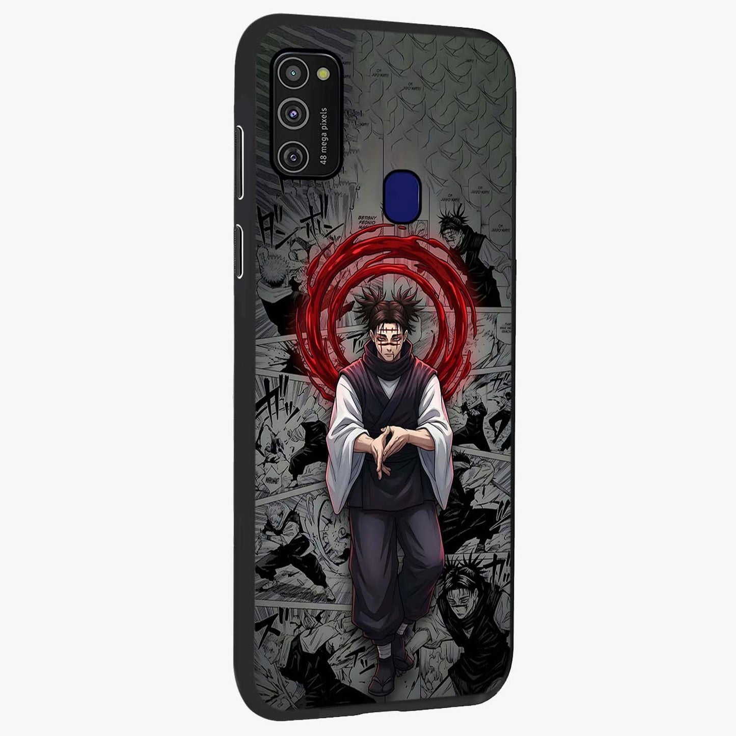 Cursed Ritual Ascension Glass Case upright view showcasing powerful ascension artwork with dark fantasy theme.