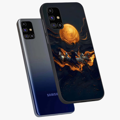 Golden Royal Heritage Glass Case displayed in angled mockup highlighting luxurious heritage design with golden aesthetic style.