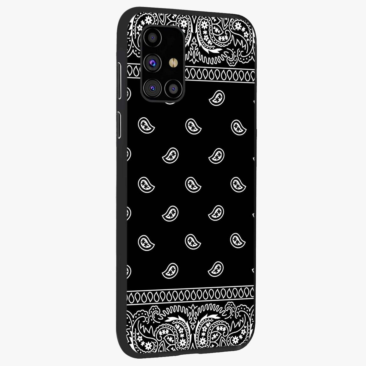 Retro Rebel Threads Glass Case upright view showcasing stylish vintage artwork with bold retro theme.
