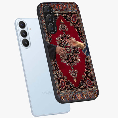 Royal Touch Reach Glass Case displayed in angled mockup highlighting sophisticated design with refined luxury aesthetic.