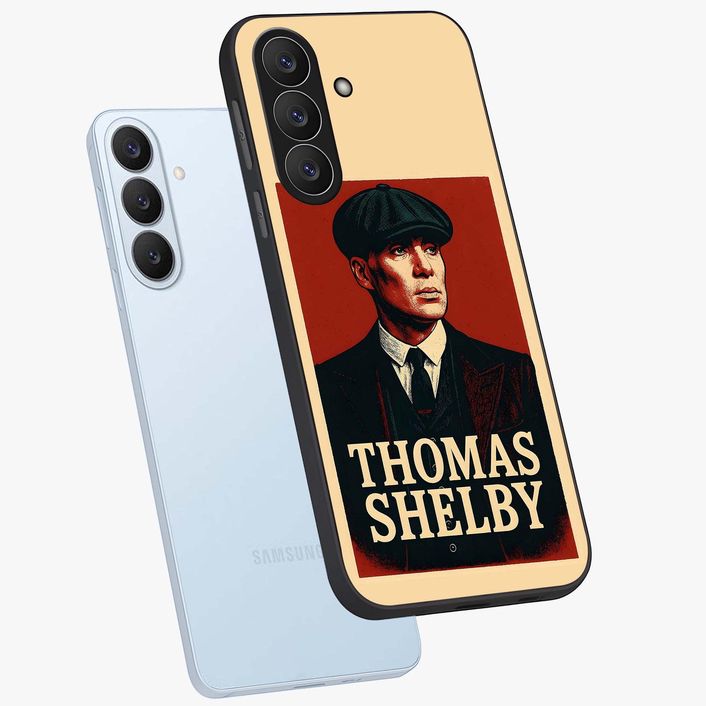 Vintage Mafia Authority Glass Case displayed in angled mockup highlighting powerful retro design with classic gangster aesthetic.