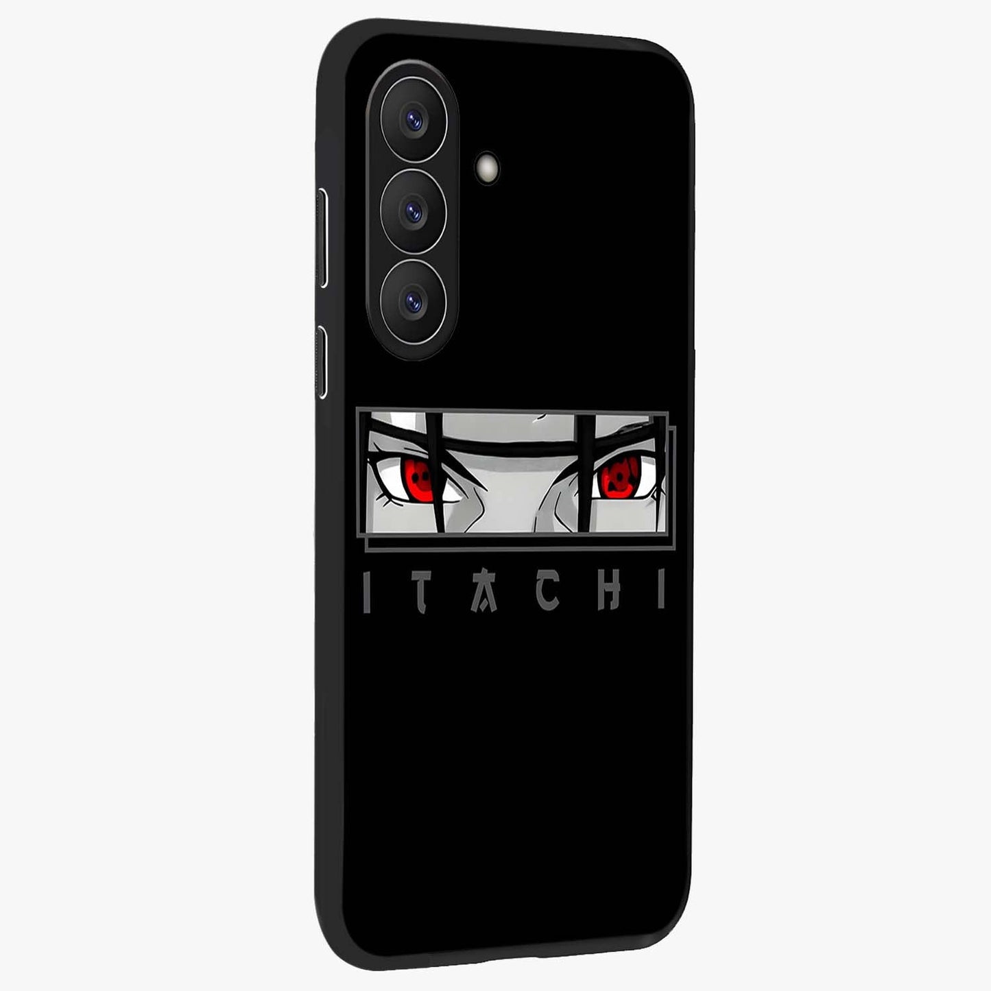 Scarlet Gaze Dominance Glass Case upright view showcasing powerful dramatic artwork with dominant artistic theme.