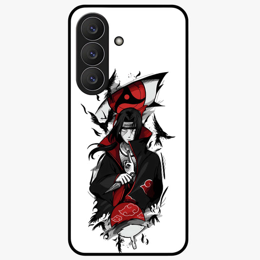 It Comes In Waves Quote Glass Case showing flat back view with inspirational wave themed quote artwork and glossy glass finish.