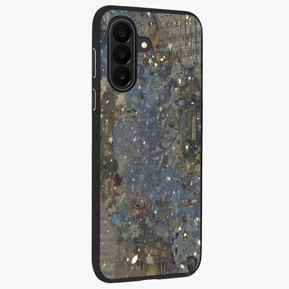 Aesthetic Astrolophia Glass Case upright view showcasing soft aesthetic theme with stylish modern look.