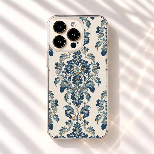 Sapphire Baroque Garden Clear Silicon Cover