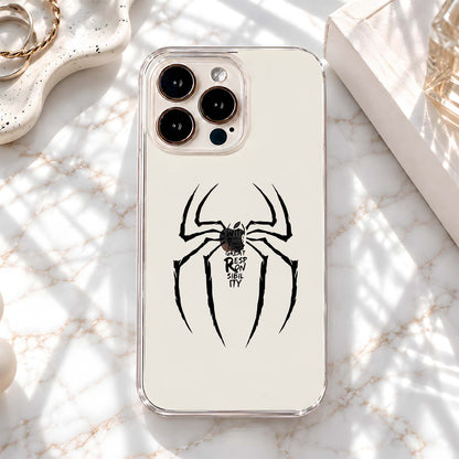 Spiderman Responsibility Symbol Clear Silicon Cover