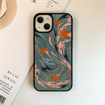 Spiral Star Stream Glass Case