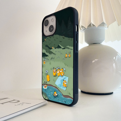 Dizzy Duck Day Glass Case