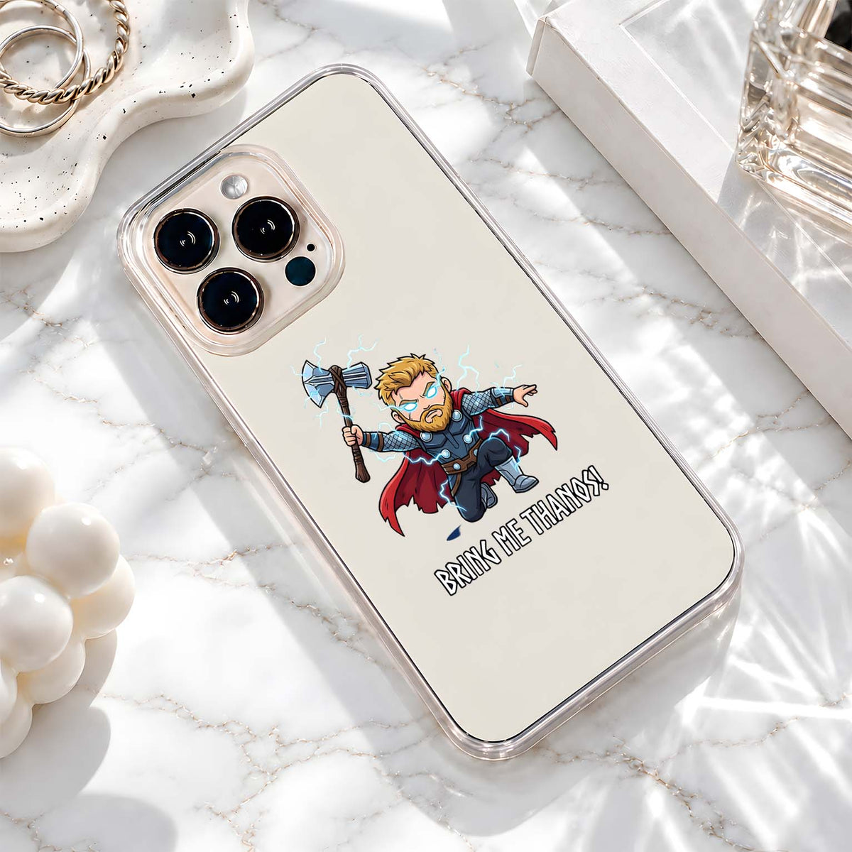 Thor Thunder Warrior Clear Silicon Cover