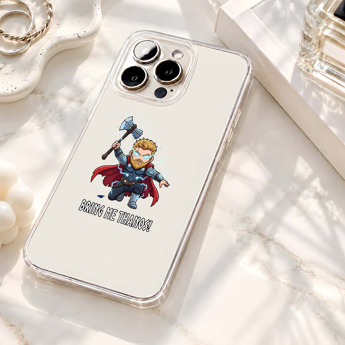 Thor Thunder Warrior Clear Silicon Cover