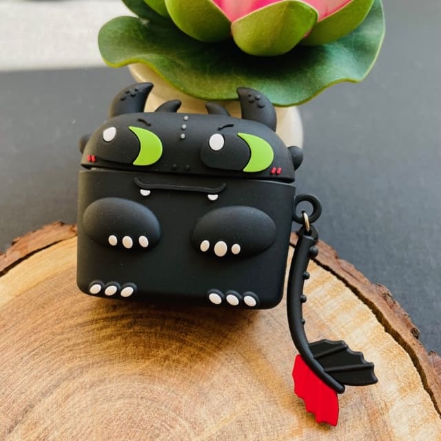 TOOTHLESS DRAGON SILICONE AIRPODS CASE COVER FOR AIRPODS PRO 2