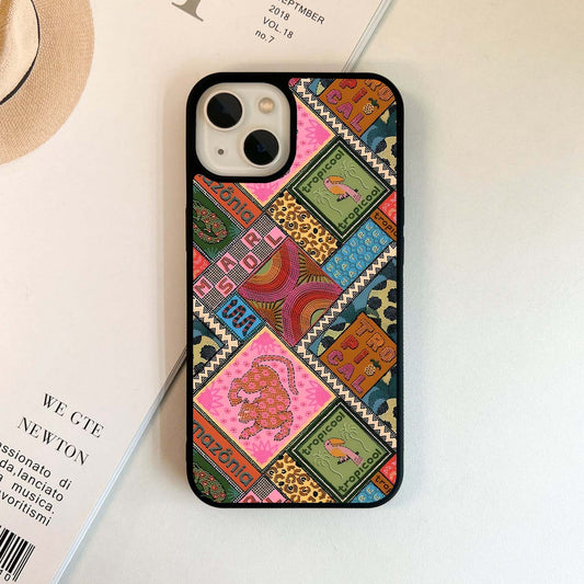 Tropic Vibe Patch Glass Case