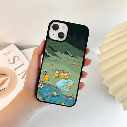 Dizzy Duck Day Glass Case