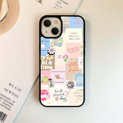 Uplifted Vibe Notes Glass Case