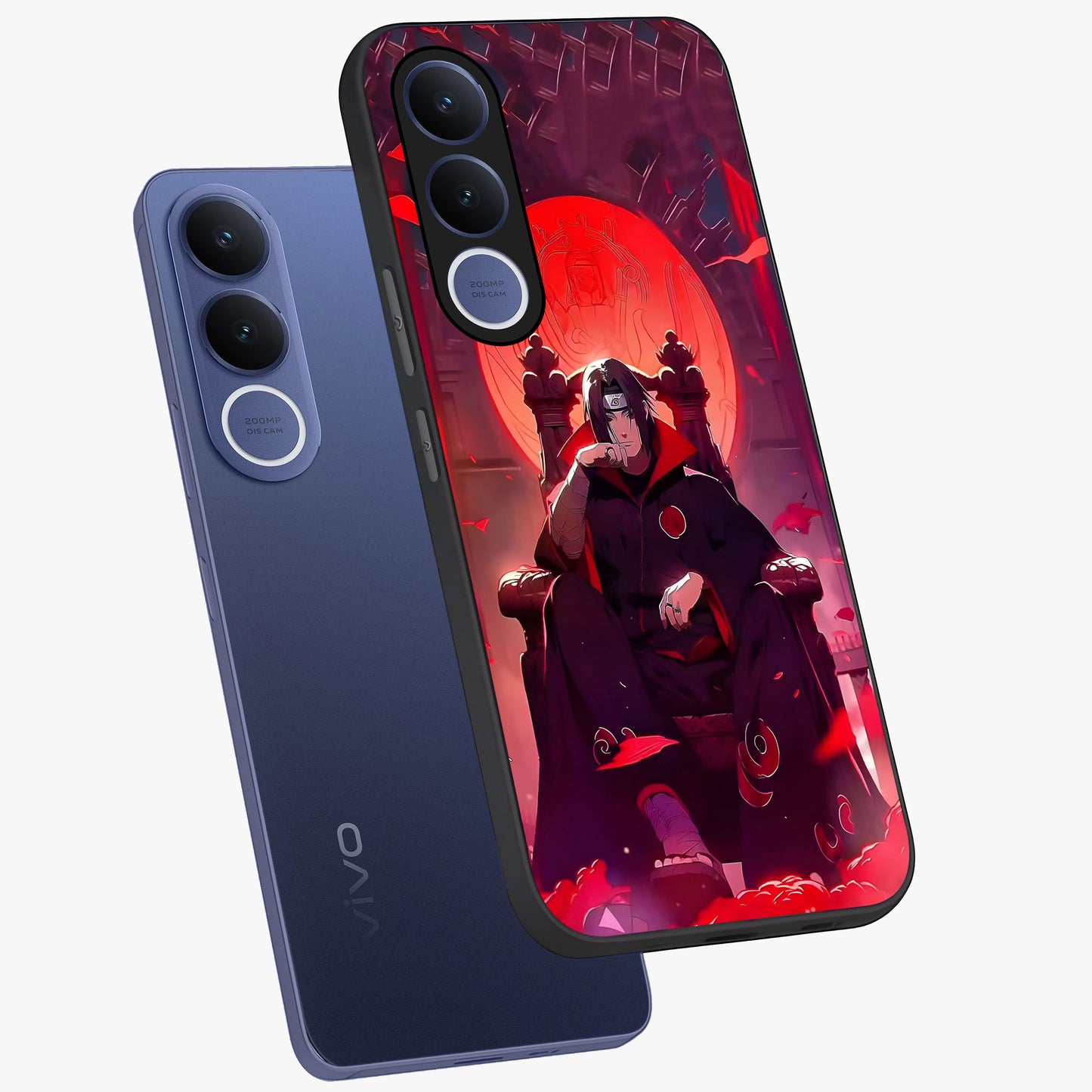 Blood Moon Sovereign Glass Case displayed in angled mockup highlighting dark celestial moon design and dramatic theme.