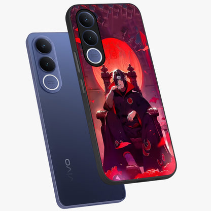 Blood Moon Sovereign Glass Case displayed in angled mockup highlighting dark celestial moon design and dramatic theme.