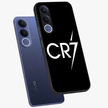 Cr7 Elite Strike Glass Case displayed in angled mockup highlighting powerful sports graphic with bold athletic theme.