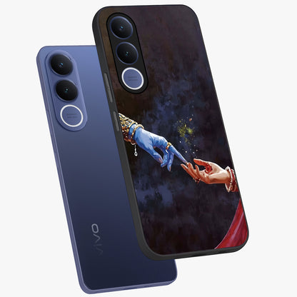 Divine Touch Eternal Glass Case displayed in angled mockup highlighting elegant divine inspired design with calm aesthetic style.