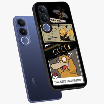 Gucci Play Mashup Glass Case displayed in angled mockup highlighting stylish fashion mashup design with bold aesthetic.