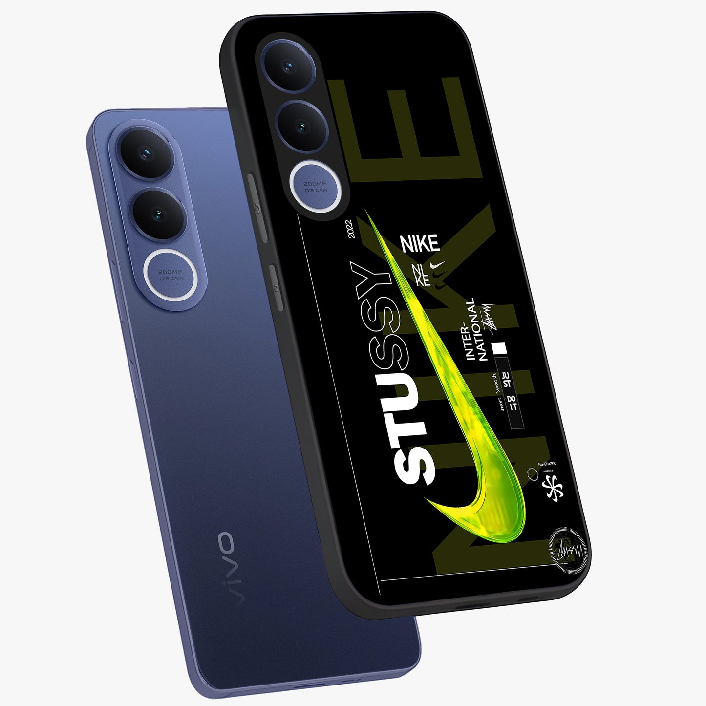 Neon Street Edition Glass Case displayed in angled mockup highlighting vibrant urban design with bold street aesthetic.