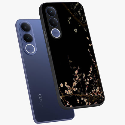 Petal Moon Light With Custom Name Glass Case displayed in angled mockup highlighting delicate petal design with custom name feature.