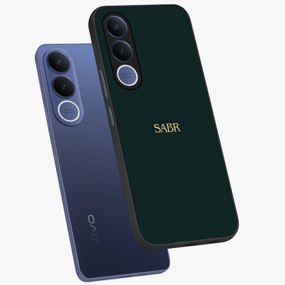 Sabr Minimal Patience Glass Case displayed in angled mockup highlighting simple inspirational design with clean aesthetic style.