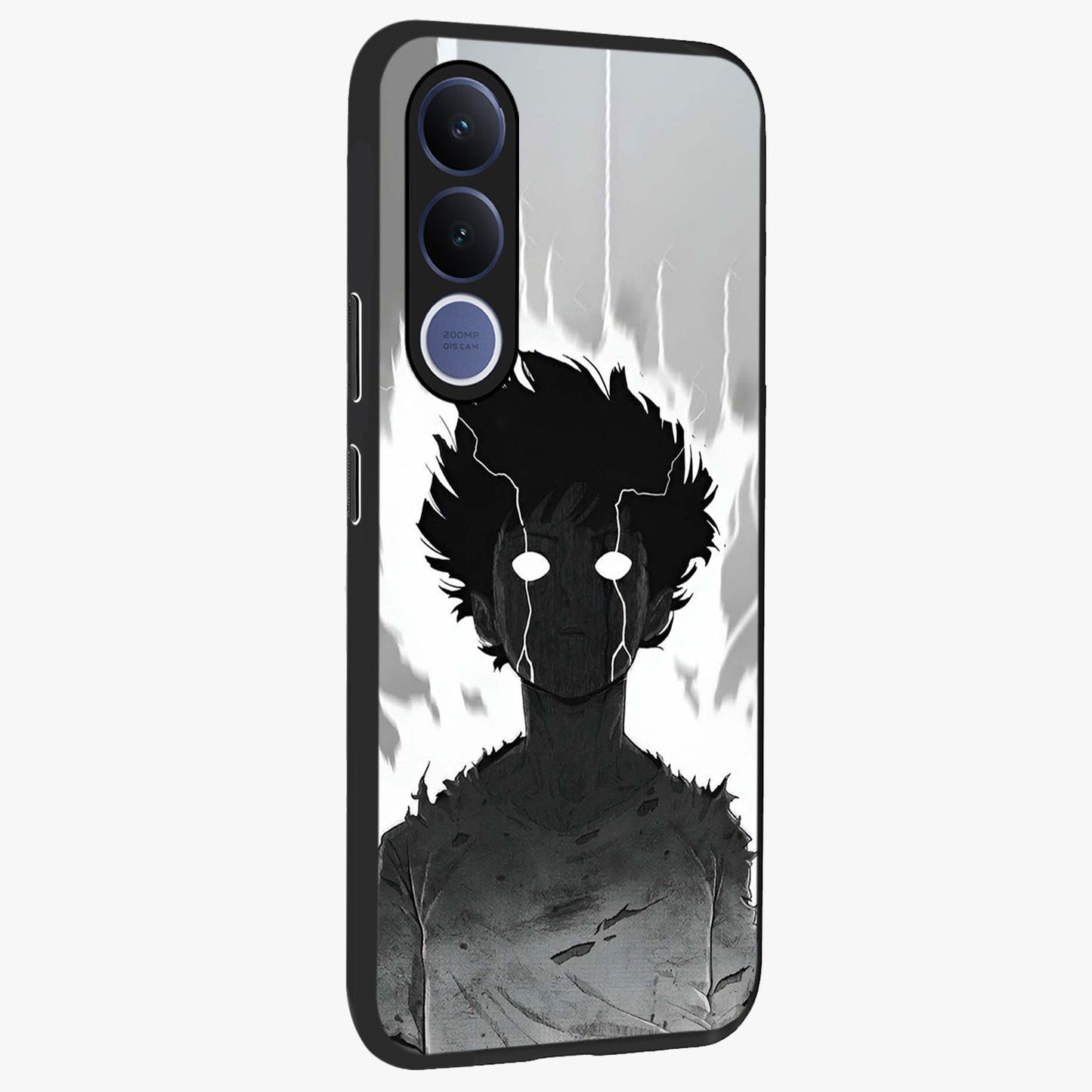 Awakened Inner Rage Glass Case upright view showcasing dramatic artwork with strong expressive aesthetic.