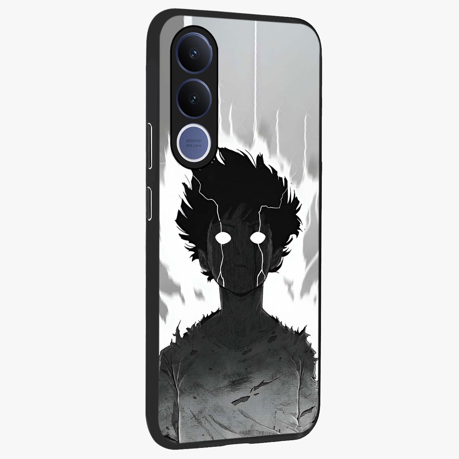 Awakened Inner Rage Glass Case upright view showcasing dramatic artwork with strong expressive aesthetic.