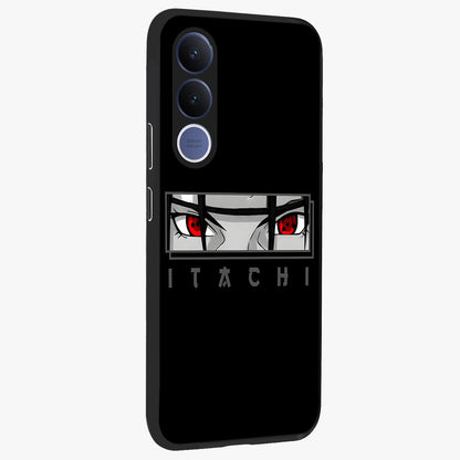 Scarlet Gaze Dominance Glass Case upright view showcasing powerful dramatic artwork with dominant artistic theme.