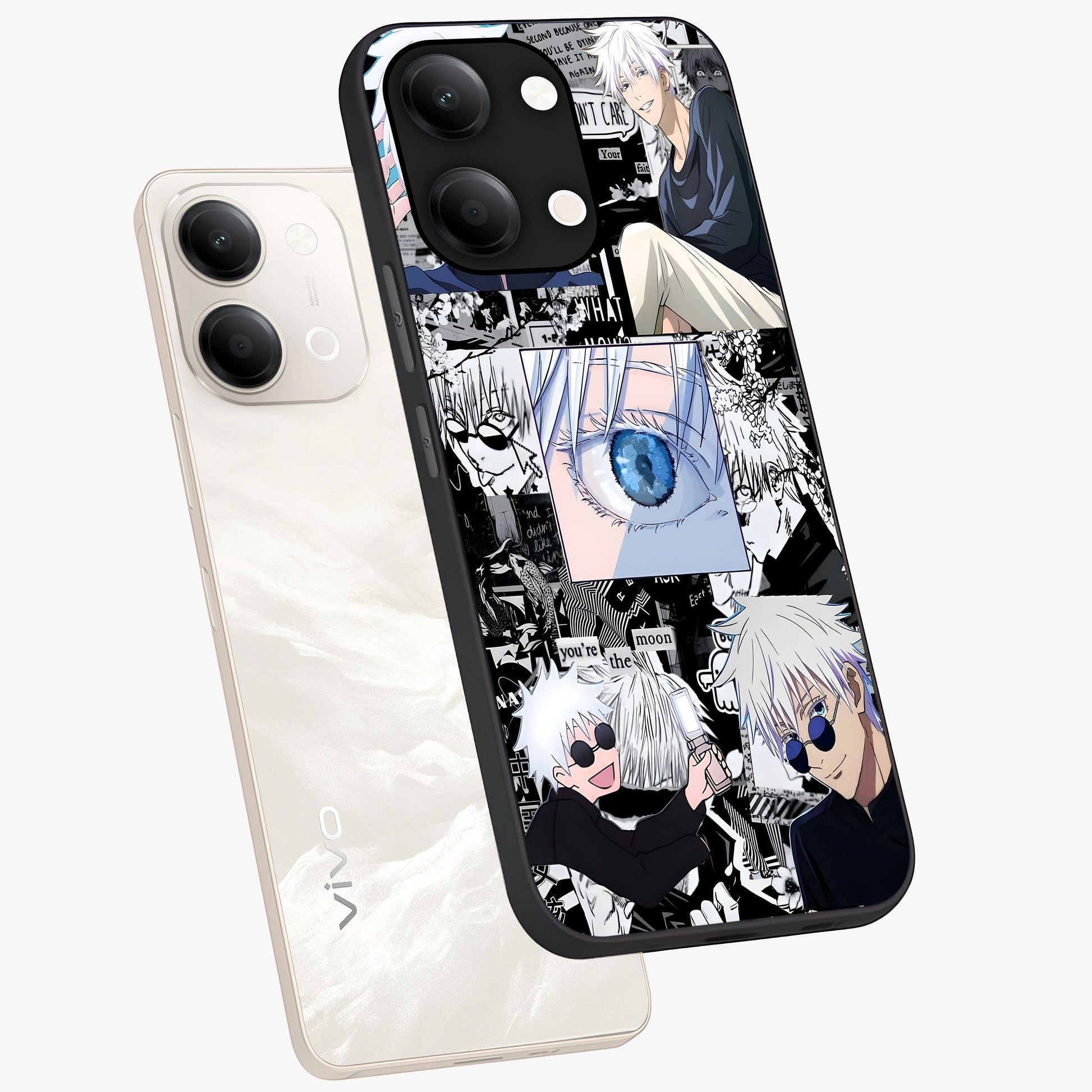 Infinity Sorcerer Chaos Glass Case displayed in angled mockup highlighting powerful magical design with fantasy aesthetic style.
