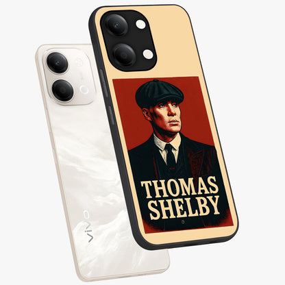 Vintage Mafia Authority Glass Case displayed in angled mockup highlighting powerful retro design with classic gangster aesthetic.