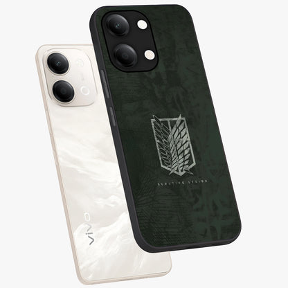 Wings Of Freedom Glass Case displayed in angled mockup highlighting graceful wing design with inspirational aesthetic.