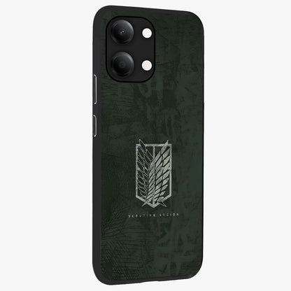 Wings Of Freedom Glass Case upright view showcasing powerful wings artwork with freedom themed design.