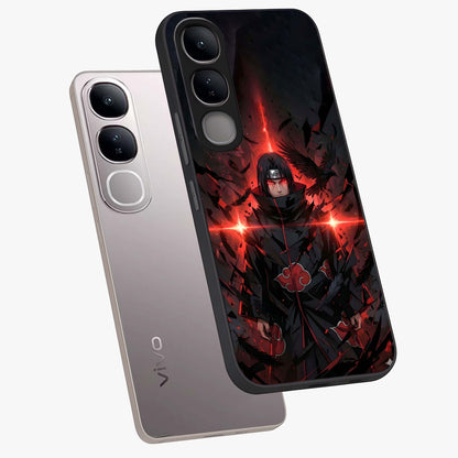 Focused Blade Discipline Glass Case displayed in angled mockup highlighting clean minimal text artwork with modern aesthetic style.