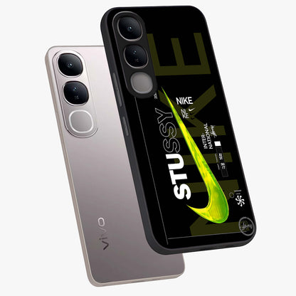Neon Street Edition Glass Case displayed in angled mockup highlighting vibrant urban design with bold street aesthetic.